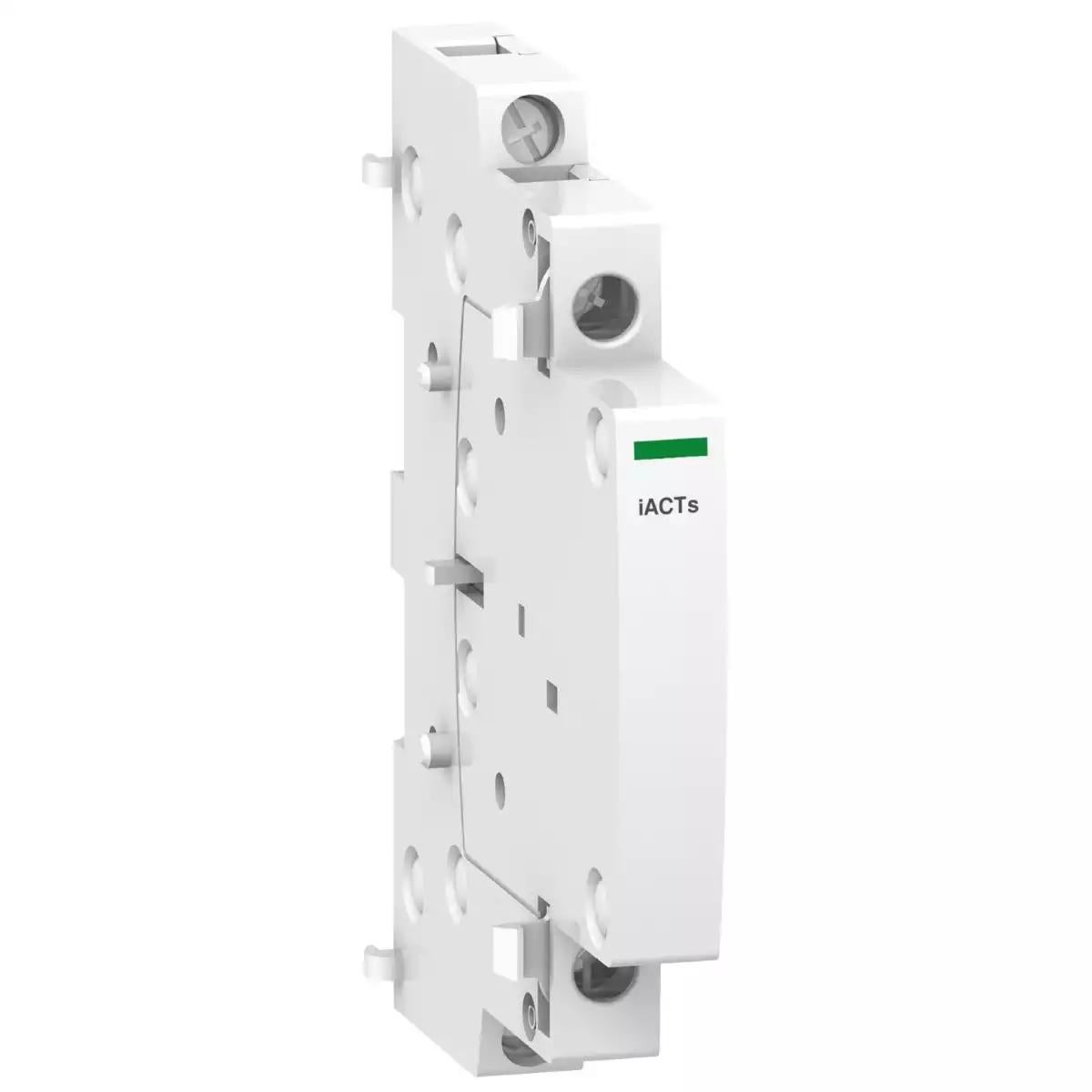 Schneider Electric Acti 9 iCT iACTs auxiliary contact 2 NO