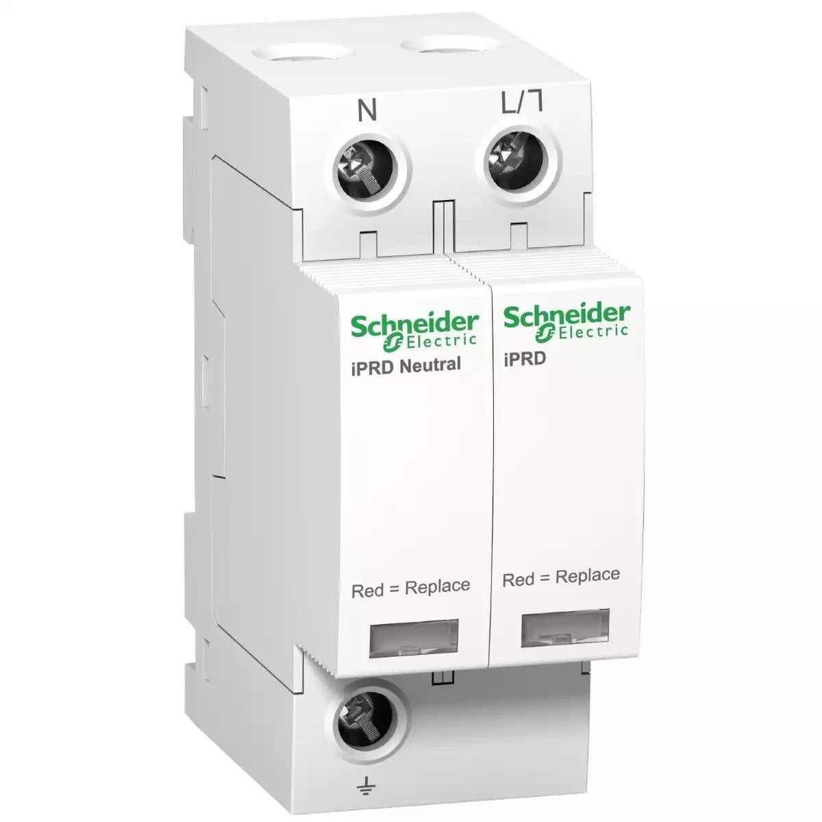 Schneider Electric Acti 9 iPRD20 modular surge arrester - 1P + N - 350V