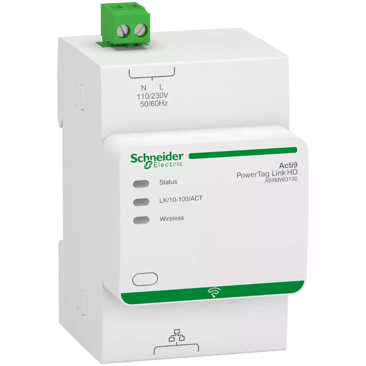 Schneider Electric Acti9 Smartlink SI D Acti9 PowerTag Link HD - Wireless to Modbus TCP/IP Concentrator