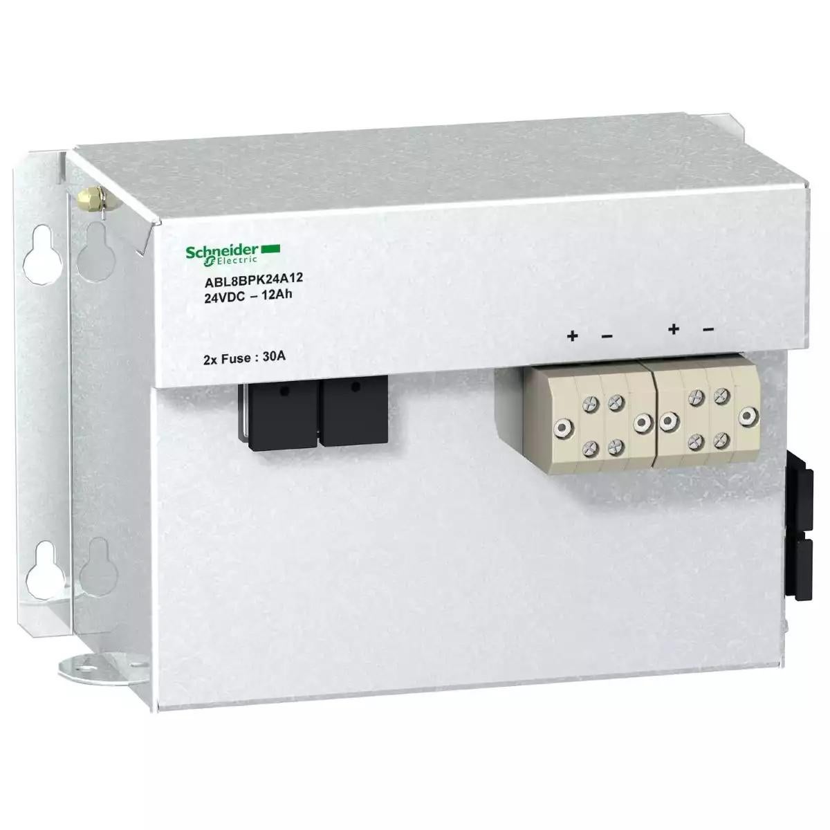 Schneider Electric Phaseo ABL8 battery - 24 V DC - 40 A - 7 AH - for battery control module 