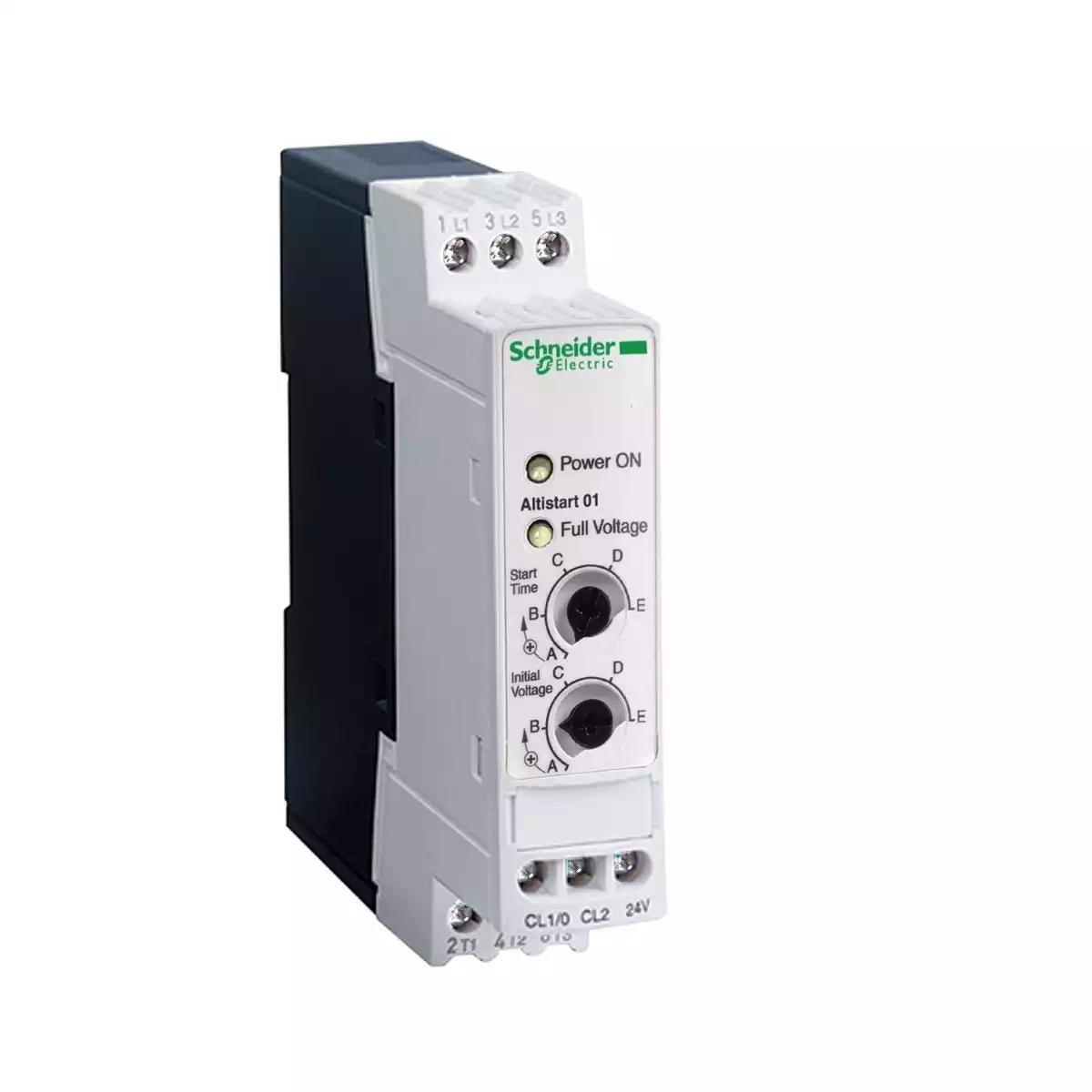 Schneider Electric soft starter for asynchronous motor - ATS01 - 6 A - 110..480V - 0.75..3 KW
