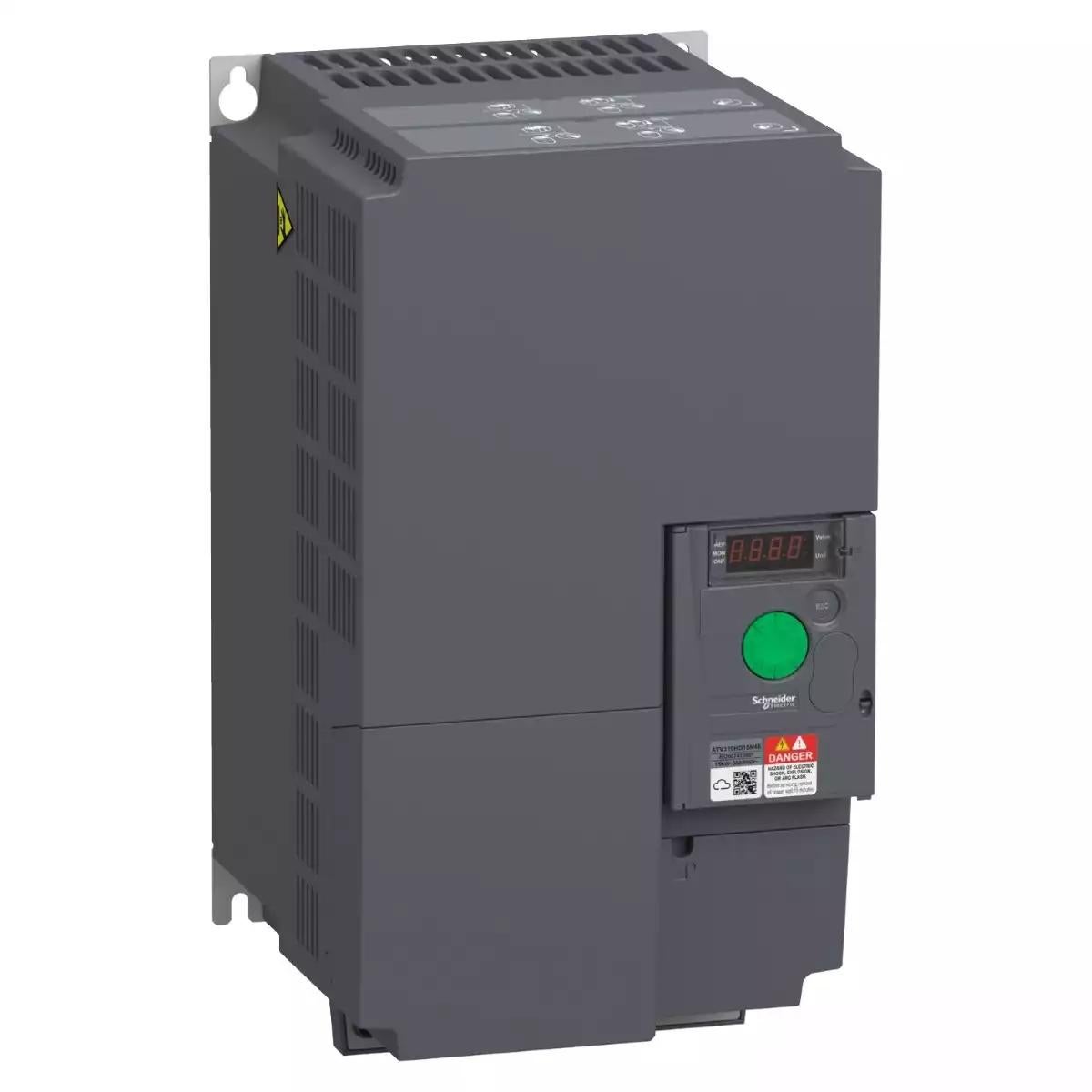 Schneider Electric variable speed drive ATV310, 15 kW, 20 hp, 380...460 V, 3 phase, without filter