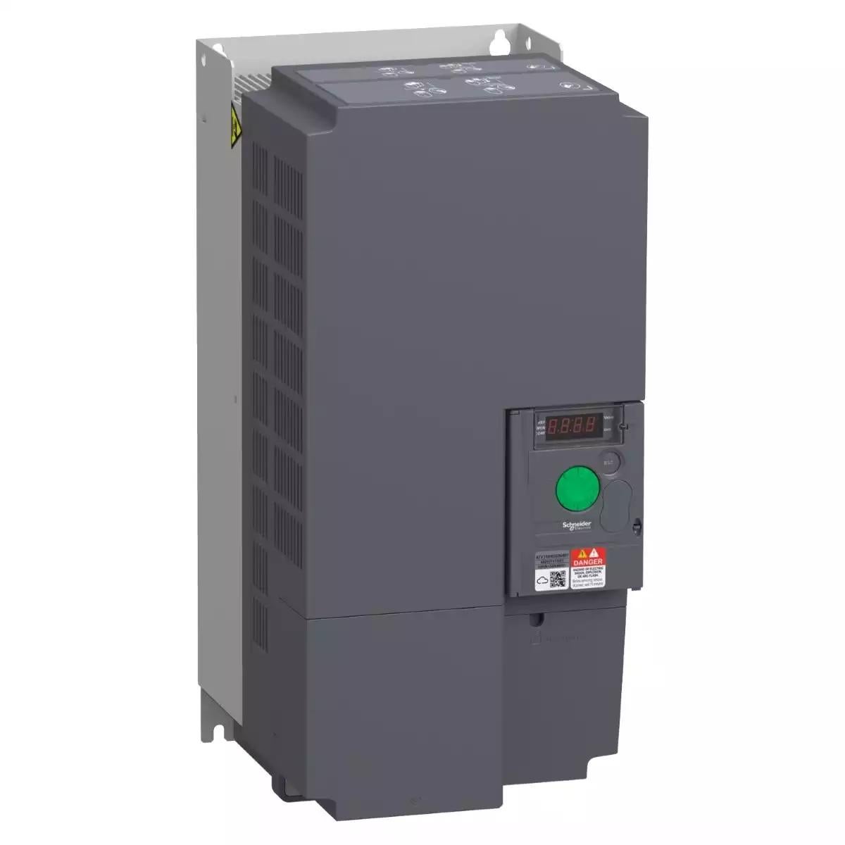 Schneider Electric variable speed drive ATV310, 22 kW, 30 hp, 380...460 V, 3 phase, with filter