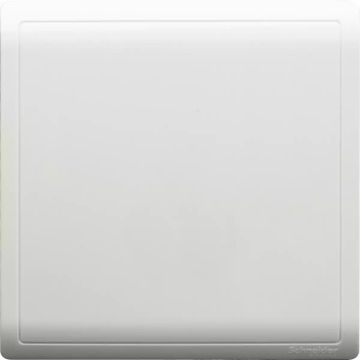 1 Gang Blank Plate, White