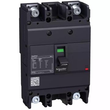 EasyPact EZC circuit breaker EZC250H - TMD - 100 A - 2 poles 2d