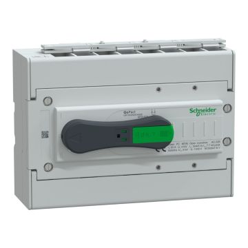 GoPact MTS 100 - Manual Transfer Switch, 4 poles, 63A, 415VAC 50/60Hz, direct rotary handle, open transition