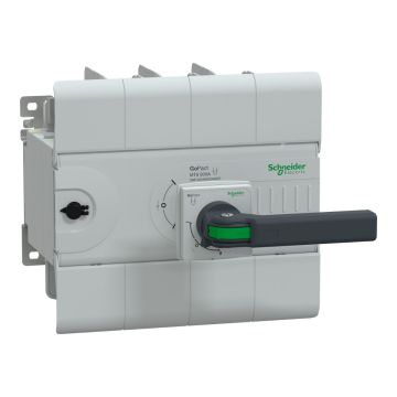 GoPact MTS 1000 - Manual Transfer Switch, 4 poles, 800A, 415VAC 50/60Hz, extended rotary handle, open transition