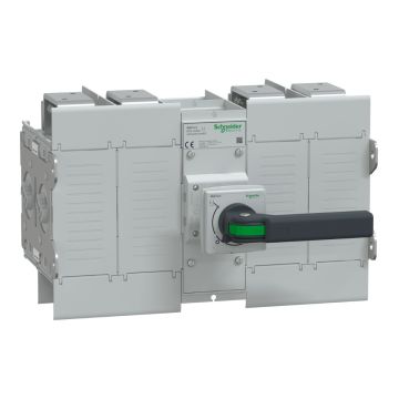 GoPact MTS 200 - Manual Transfer Switch, 4 poles, 125A, 415VAC 50/60Hz, extended rotary handle, open transition