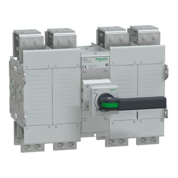 GoPact MTS 2000 - Manual Transfer Switch, 4 poles, 2000A, 415VAC 50/60Hz, extended rotary handle, open transition