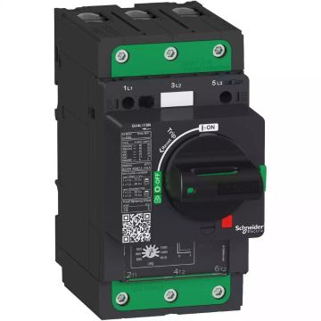 Motor circuit breaker, TeSys GV4, 3P, 7 A, Icu 50 kA, magnetic, EverLink terminals