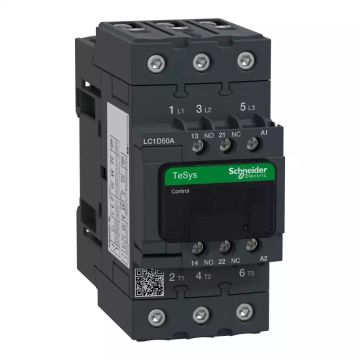 TeSys D contactor - 3P(3 NO) - AC-3 - <= 440 V 50 A - 380 V AC 50/60 Hz coil