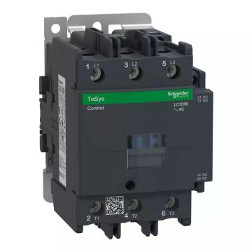TeSys D contactor - 3P(3 NO) - AC-3 - <= 440 V 95 A - 24 V AC 50/60 Hz coil