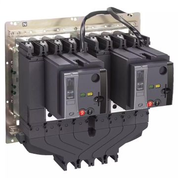 Compact INS/INV downstream coupling accessories for source changeover systems, 320 to 630 A, 4 poles