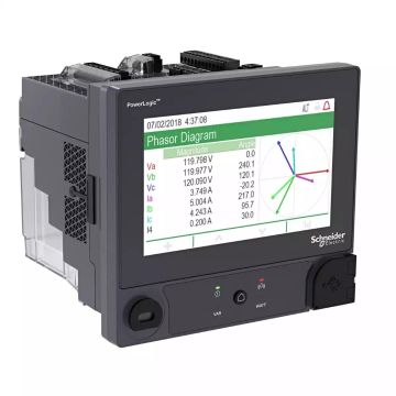 PowerLogic™ ION9000 meter, DIN mount, 192 mm display, B2B adapter, HW kit 