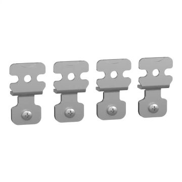 4 wall fixing brackets in stainless steel AISI 304 for Spacial S3X