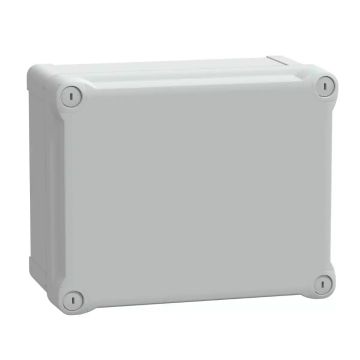 Enclosures ABS box IP66 IK07 RAL7035 Int.H225W175D120 Ext.H241W194D127 Opaque cover H40