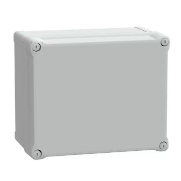 Enclosures ABS box IP66 IK07 RAL7035 Int.H275W225D160 Ext.H291W241D168 Opaque cover H60