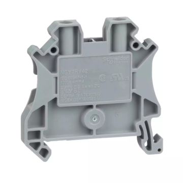 Linergy TR Linergy passthrough terminal block - 4mm² 32A single-level 1x1 screw - grey 