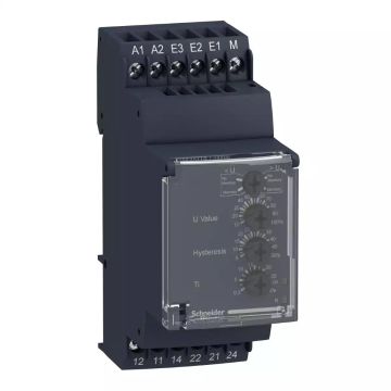 Zelio Control multifunction voltage control relay RM35-U - range 0.05..5 V