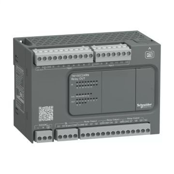 Modicon Easy M100 Controller - 14I/10O relay - 220VAC 