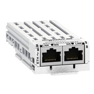 communication module EtherNet IP/ModbusTCP/MultiDrive Link , Altivar, 10/100Mbps, 2 x RJ45 connectors