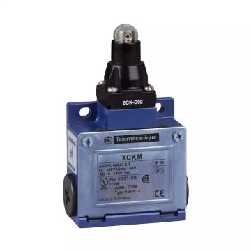 OsiSense XC Standard limit switch XCKM - steel roller plunger - 1NC+1NO - snap action - M20 