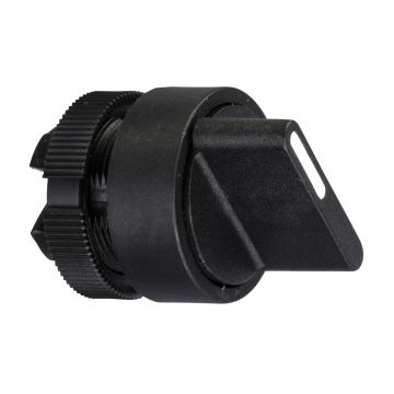 Harmony XAC - Selector switch, plastic, black handle, 3 positions, unmarked