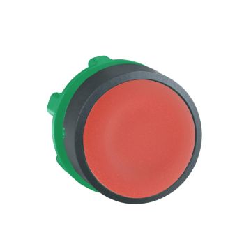 Harmony XB5 - red flush pushbutton head Ã˜22 spring return unmarked