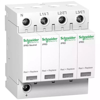 Acti 9 iPRD65r modular surge arrester - 3P + N - 350V - with remote transfert