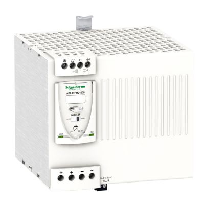 Schneider Electric Phaseo ABL8 regulated SMPS - 1 or 2-phase - 100..240 V - 24 V - 20 A 