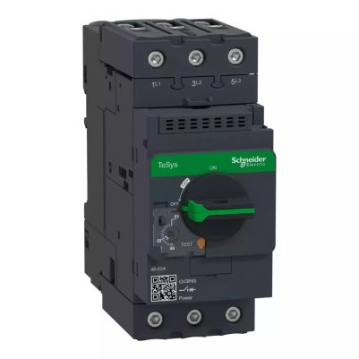 TeSys GV3 Circuit breaker-thermal-magnetic - 48…65A - EverLink BTR connectors 