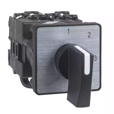 Harmony K1 cam switch - 2-pole - 45Â° - 12 A - screw mounting