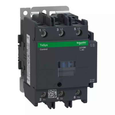 TeSys D contactor - 3P(3 NO) - AC-3 - <= 440 V 80 A - 48 V AC 50/60 Hz coil