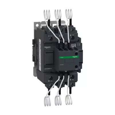 TeSys LC1D.K capacitor duty contactor - 3P - 60 kVAR - 415 V - 220 V AC coil