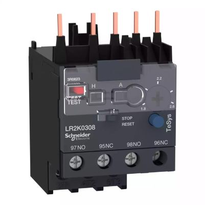 TeSys K - differential thermal overload relays - 1.8...2.6 - class 10A 