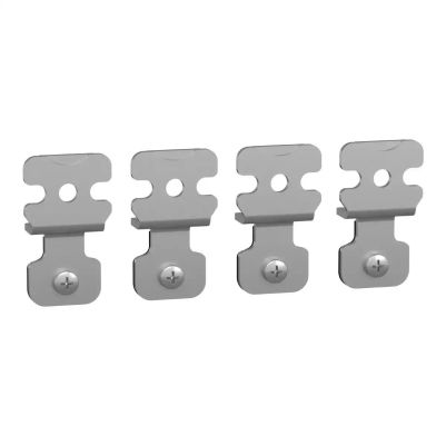 4 wall fixing brackets in stainless steel AISI 304 for Spacial S3X