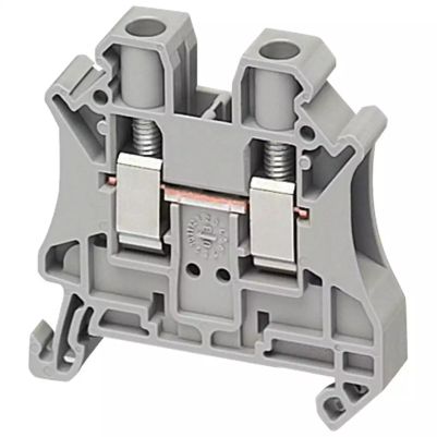 Linergy TR Linergy passthrough terminal block - 6mm² 41A single-level 1x1 screw - grey 