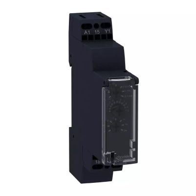 Zelio Time time delay relay 10 functions - 1 s..100 h - 12..240 V AC/DC - 1 OC