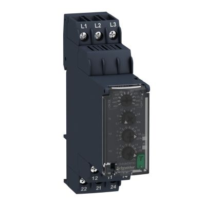 Schneider Electric Hamony Modular 3 Phase Voltage control relay 380-480Vac, 2 C/O