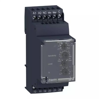 Zelio Control Modular liquid level control relay, 5 A, 2 CO, 24...240 V AC/DC