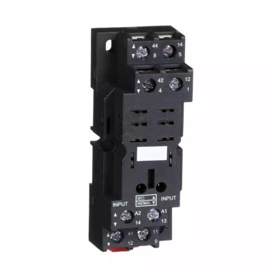 Zelio RPZ - Relay socket - mixed contact - 16 A - < 250 V - screw clamp - for relay RPM2