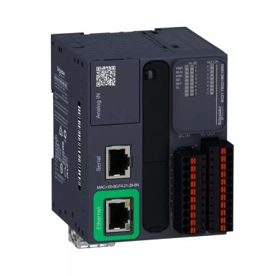 Modicon M221 Controller 16 IO relay Ethernet spring 