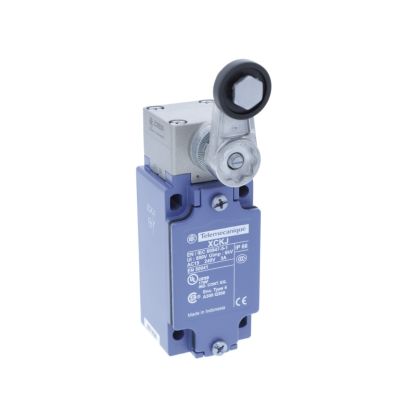Schneider Electric XC Standard - limit switch XCKJ - thermoplastic roller lever - 1NC+1NO - snap action - Pg13