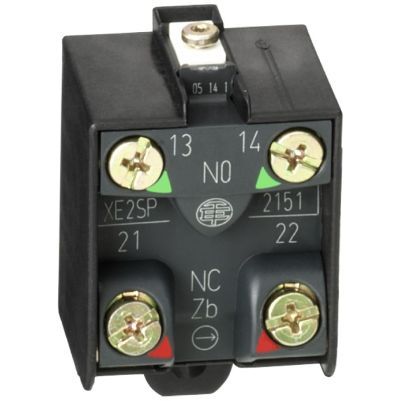 Schneider Electric XC Standard - limit switch contact block - 1NC+1NO - snap action
