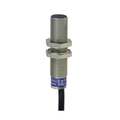 Schneider Electric XS5 - inductive sensor -  M12 - L53mm - brass - Sn2mm - 12..48VDC - cable 2m