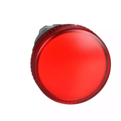 red pilot light head 22 with plain lens for BA9s bulb