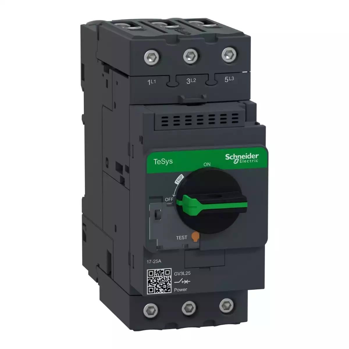 Schneider Electric TeSys GV3 - Circuit breaker - magnetic - 25 A - EverLink BTR connectors