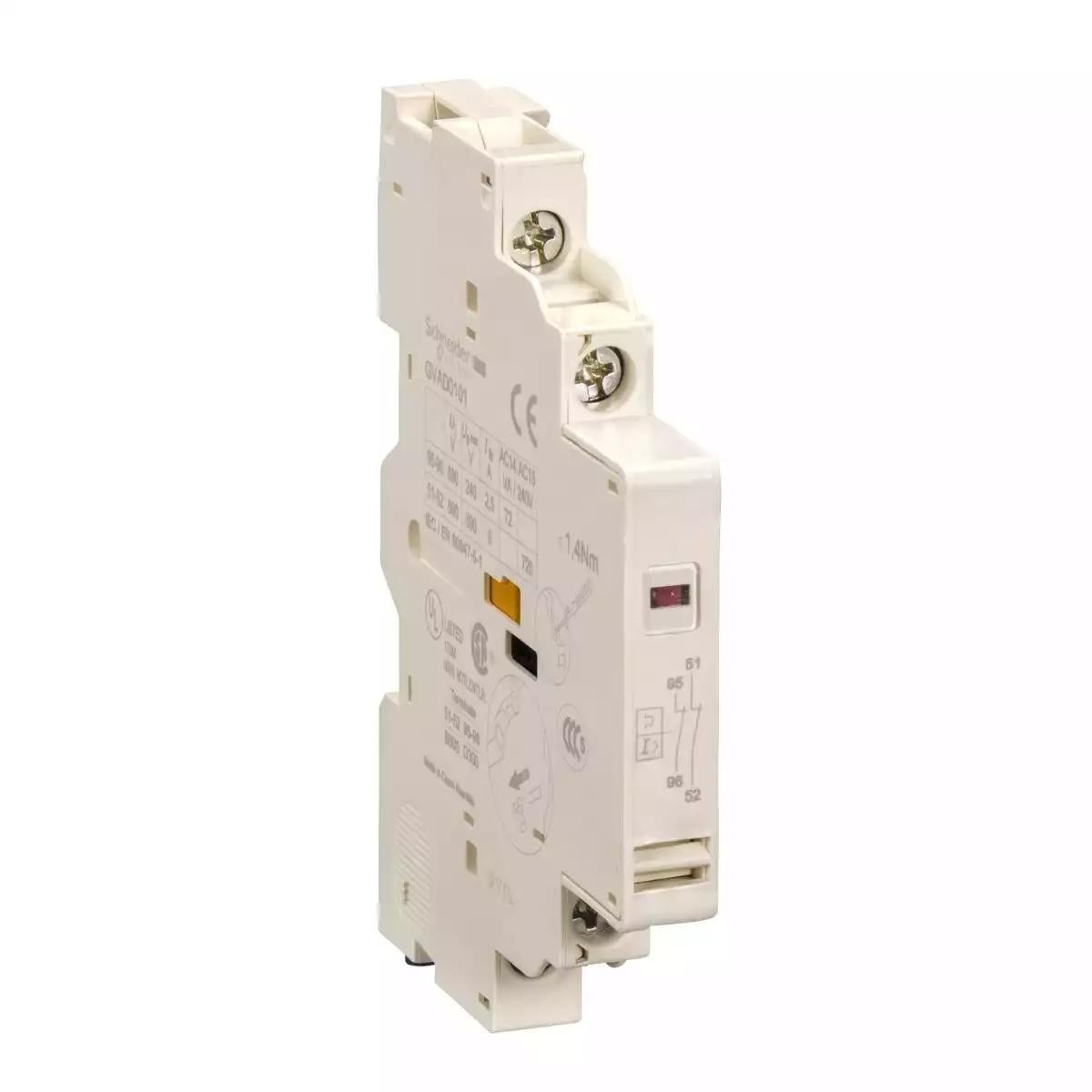 Schneider Electric TeSys GV3 - auxiliary contact - 1 NO + 1 NC (fault)