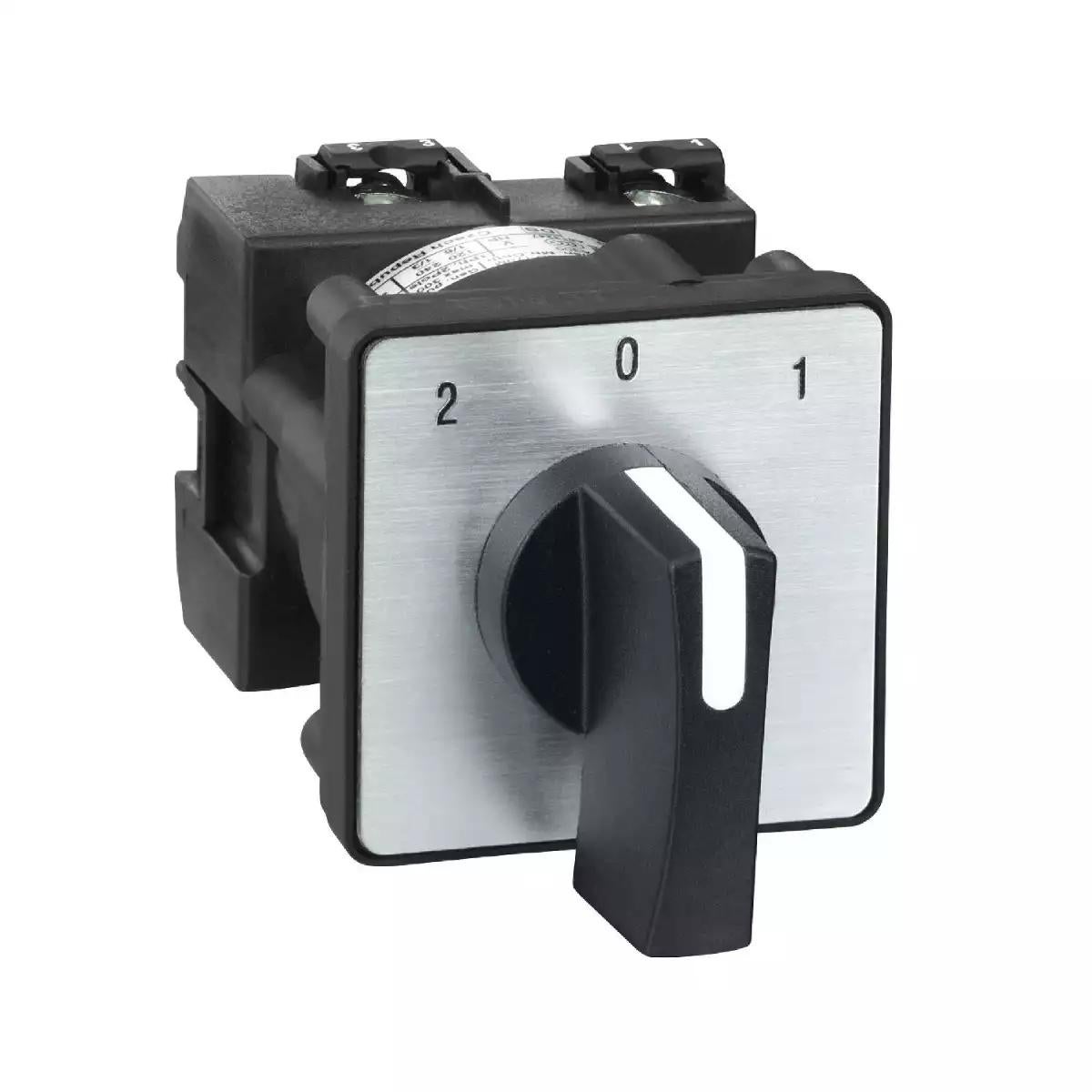 Schneider Electric Harmony K1 cam changeover switch - 1 pole - 45Â° - 12 A - screw mounting