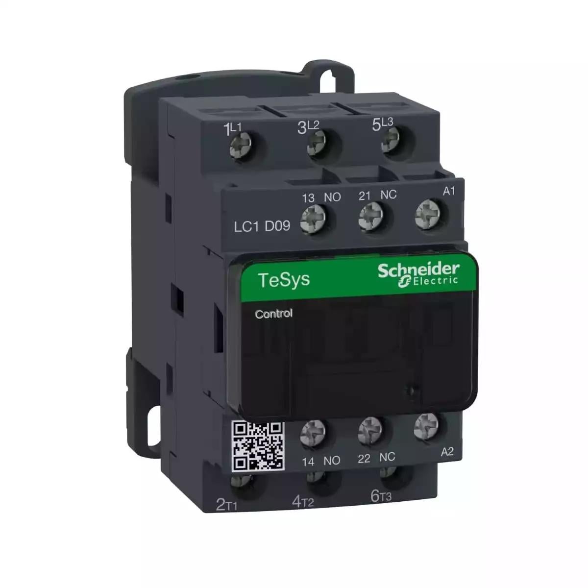 Schneider Electric TeSys D Kontaktor - 3P(3 NO) - AC-3 - <= 440 V 9 A - 220 V AC coil